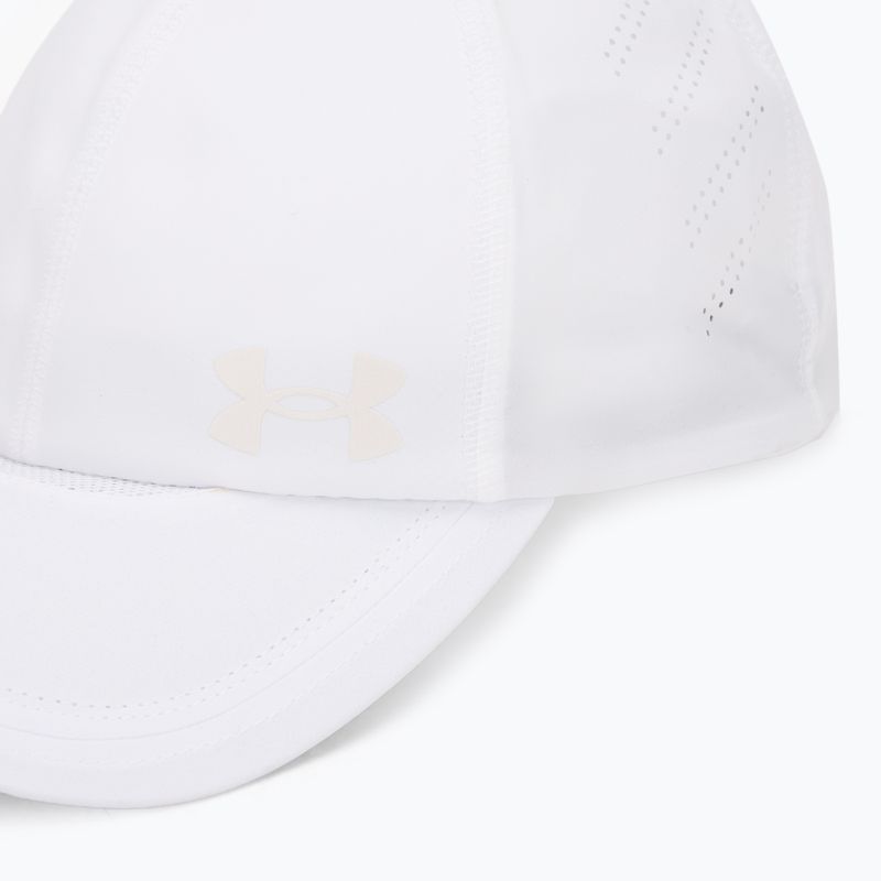 Czapka z daszkiem damska Under Armour Iso-Chill Launch white/white/reflective 3
