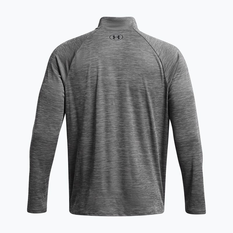 Bluza męska Under Armour Tech Textured 1/2 Zip LS castlerock/black 2