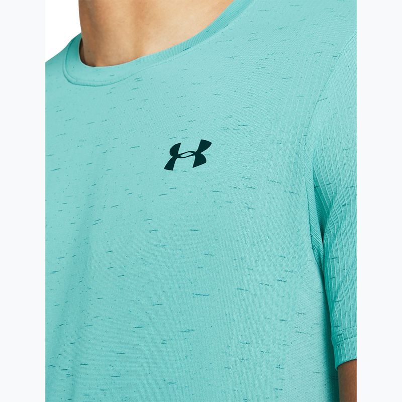 Koszulka treningowa męska Under Armour Vanish Seamless radial turquoise/hydro teal 4