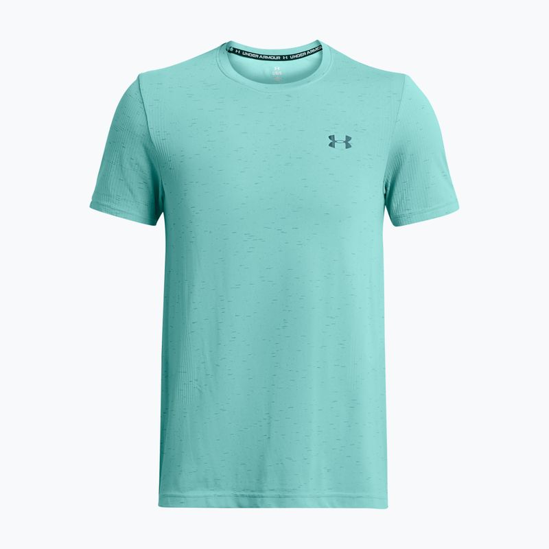 Koszulka treningowa męska Under Armour Vanish Seamless radial turquoise/hydro teal 5