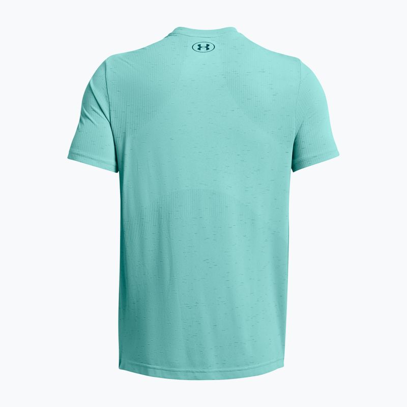 Koszulka treningowa męska Under Armour Vanish Seamless radial turquoise/hydro teal 6