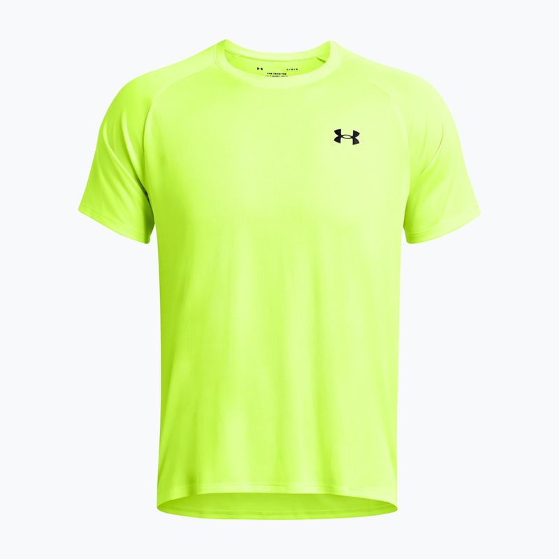 Koszulka treningowa męska Under Armour Tech Textured high vis yellow/black 4