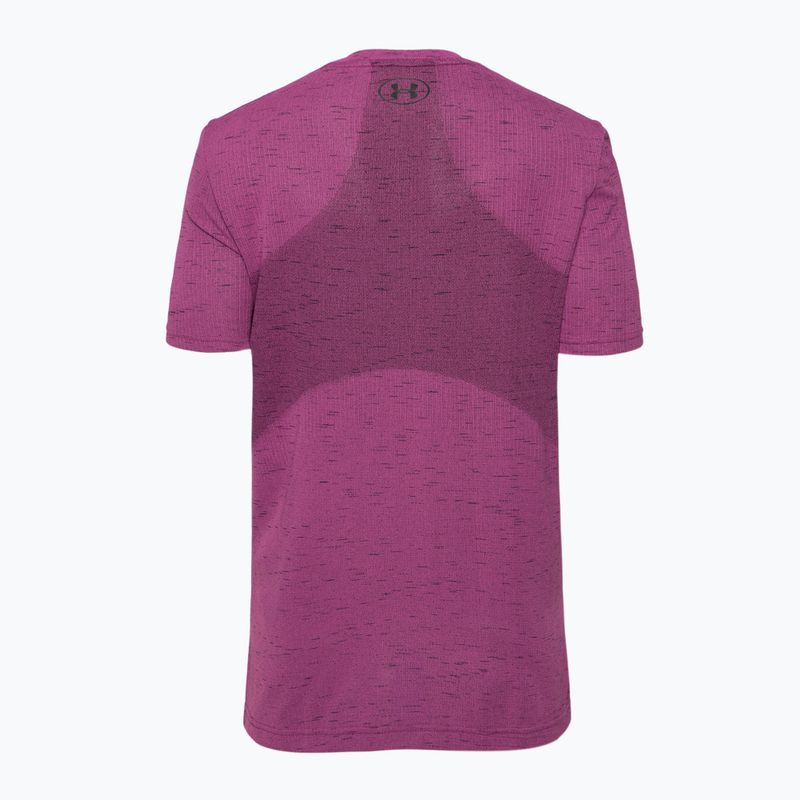 Koszulka treningowa męska Under Armour Vanish Seamless astro pink/black 2