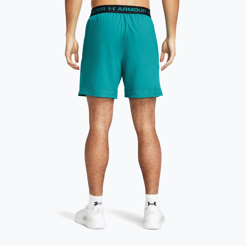 Spodenki męskie Under Armour UA Vanish Woven 6in Graphic circuit teal/hydro teal/hydro teal 3