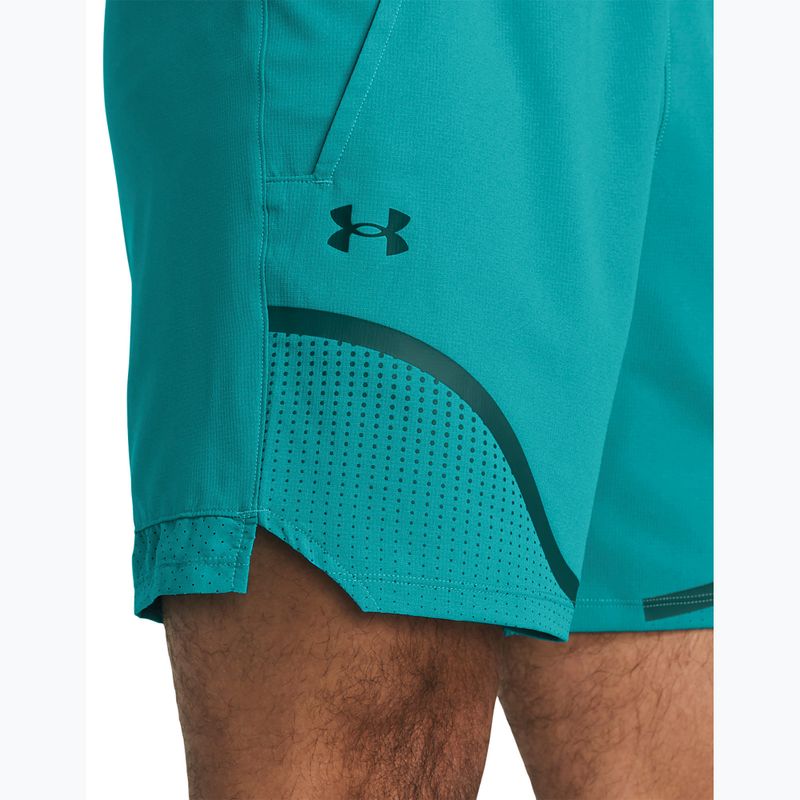 Spodenki męskie Under Armour UA Vanish Woven 6in Graphic circuit teal/hydro teal/hydro teal 4