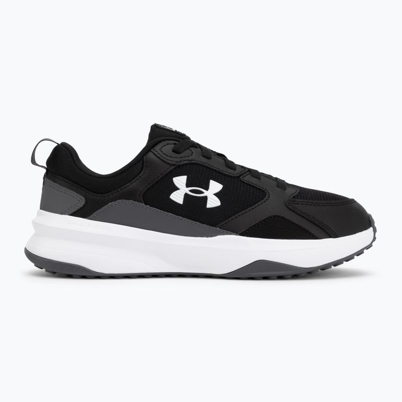 Buty treningowe męskie Under Armour Charged Edge black/castlerock/white 2