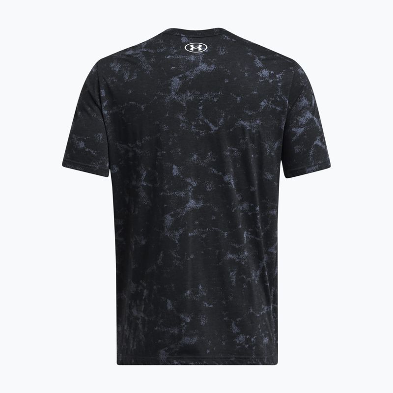 Koszulka treningowa męska Under Armour Project Rock Payoff AOP Graphic black/silt 4