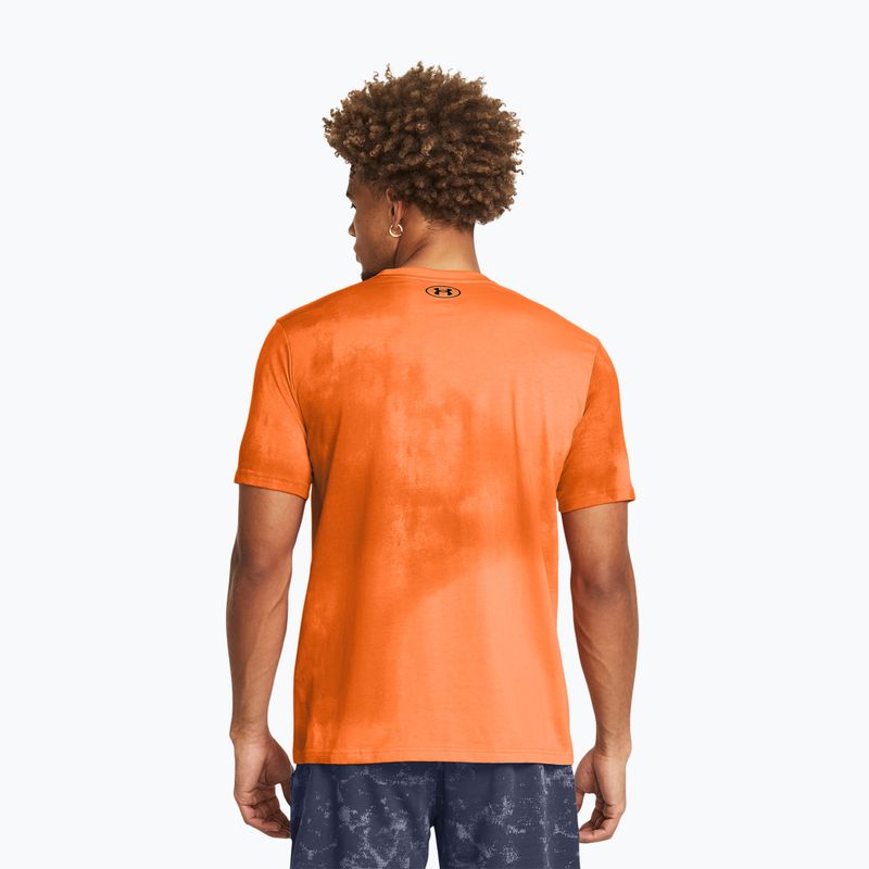 Koszulka treningowa męska Under Armour Project Rock Payoff AOP Graphic atomic/atomic/black 2