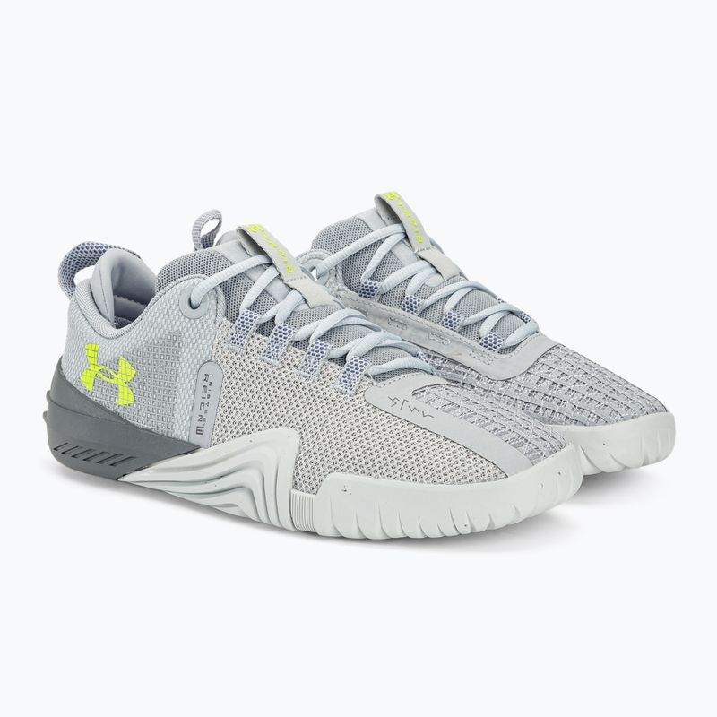 Buty treningowe męskie Under Armour TriBase Reign 6 mod gray/starlight/high vis yellow 4