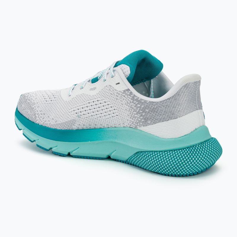 Buty do biegania damskie Under Armour Hovr Turbulence 2 white/white/circuit teal 3