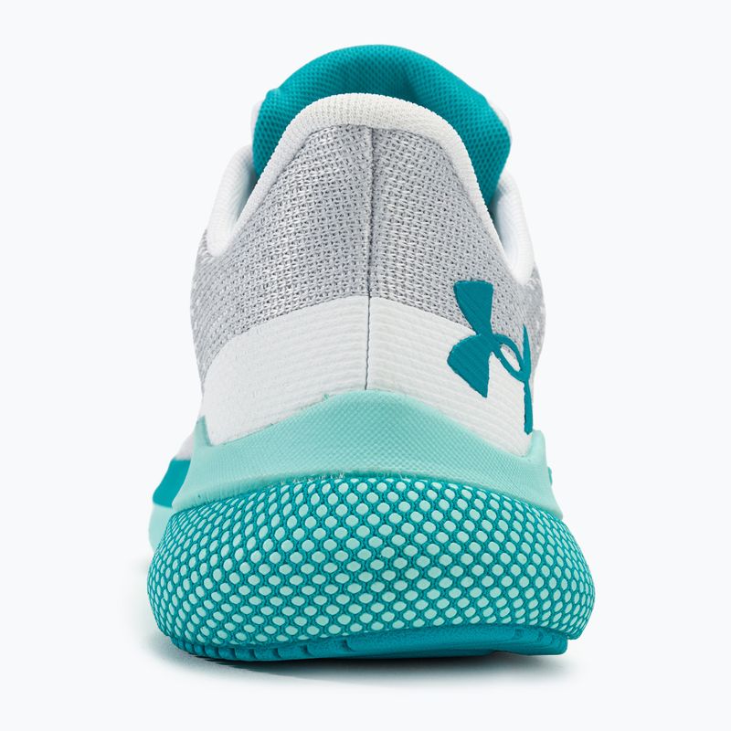Buty do biegania damskie Under Armour Hovr Turbulence 2 white/white/circuit teal 6