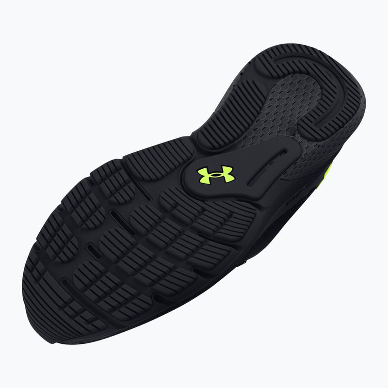 Buty do biegania męskie Under Armour Hovr Turbulence 2 black/black/high vis yellow 11