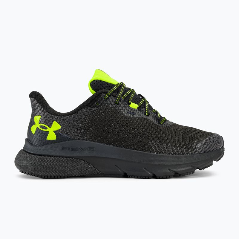 Buty do biegania męskie Under Armour Hovr Turbulence 2 black/black/high vis yellow 2
