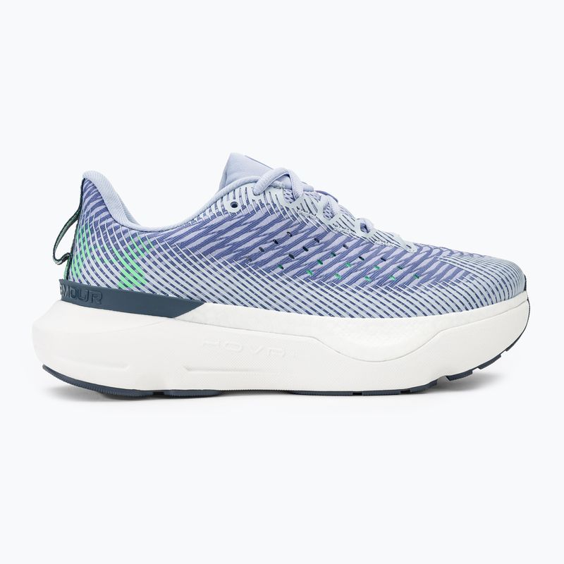 Buty do biegania damskie Under Armour Infinite Pro celeste/starlight/matrix green 2