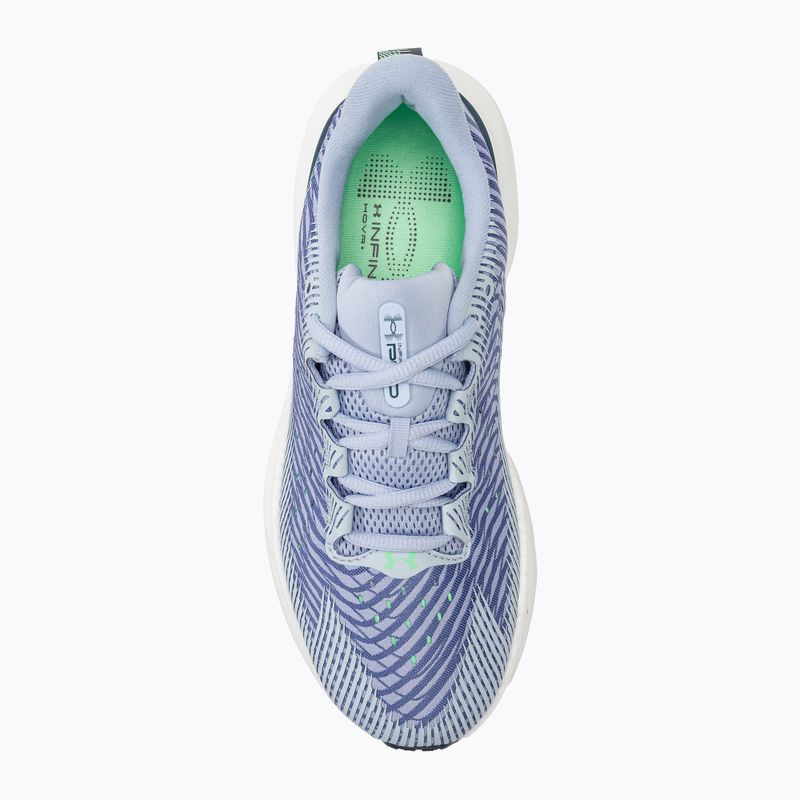 Buty do biegania damskie Under Armour Infinite Pro celeste/starlight/matrix green 5
