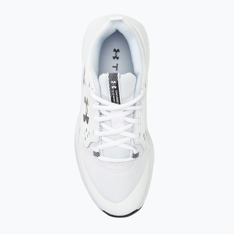 Buty treningowe damskie Under Armour Charged Commit TR 4 white/distant gray/black 5