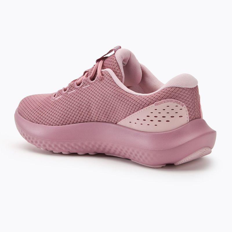 Buty do biegania damskie Under Armour Charged Surge 4 pink elixir/prime pink/pink elixir 3