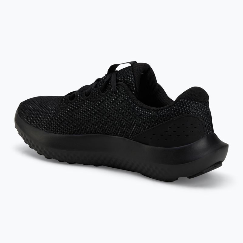Buty do biegania damskie Under Armour Charged Surge 4 black/black/black 3