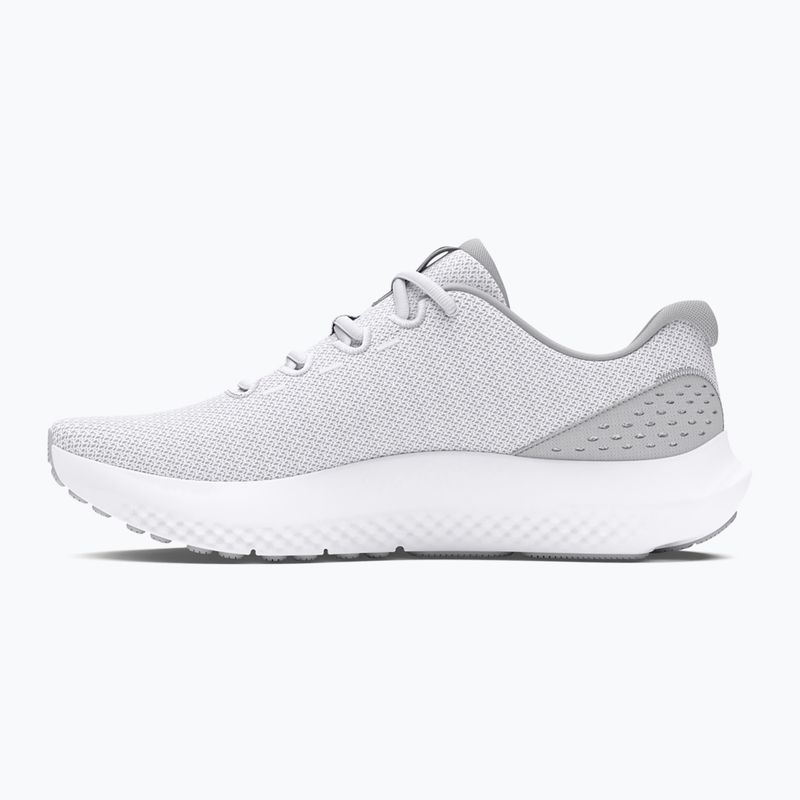 Buty do biegania męskie Under Armour Charged Surge 4 white/halo gray/black 2