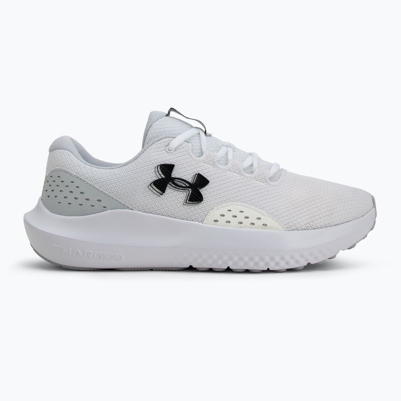 Buty do biegania męskie Under Armour Charged Surge 4 white/halo gray/black 2