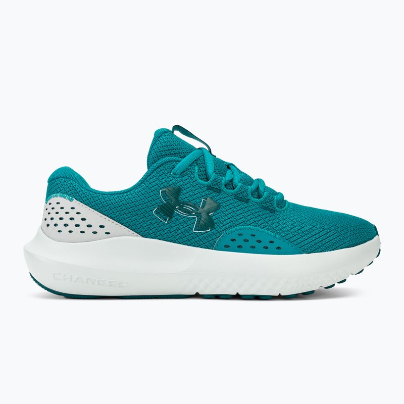 Buty do biegania męskie Under Armour Charged Surge 4 circuit teal/halo gray/hydro teal 2