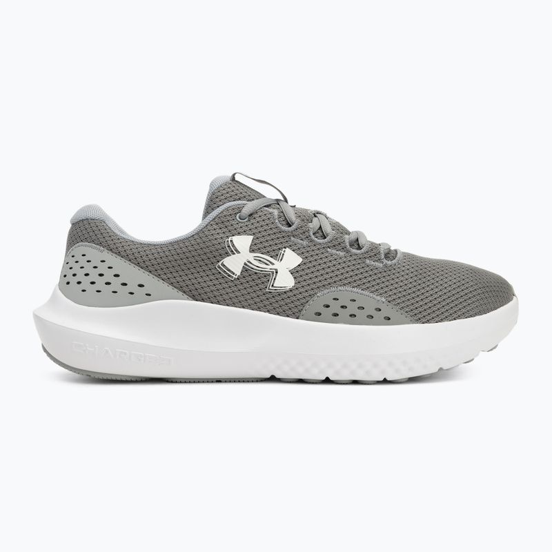 Buty do biegania męskie Under Armour Charged Surge 4 steel/mod gray/white 2