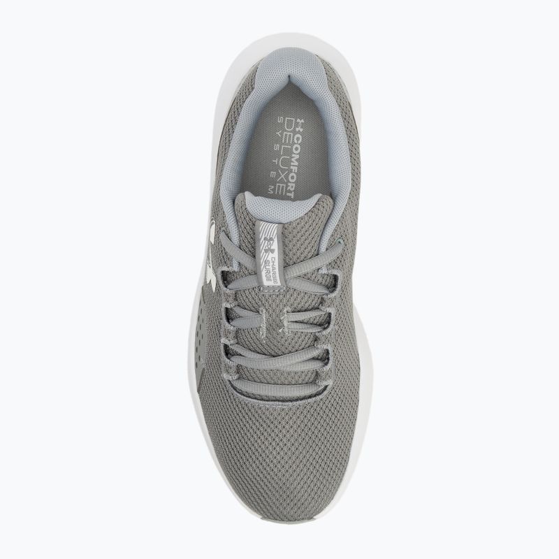 Buty do biegania męskie Under Armour Charged Surge 4 steel/mod gray/white 5