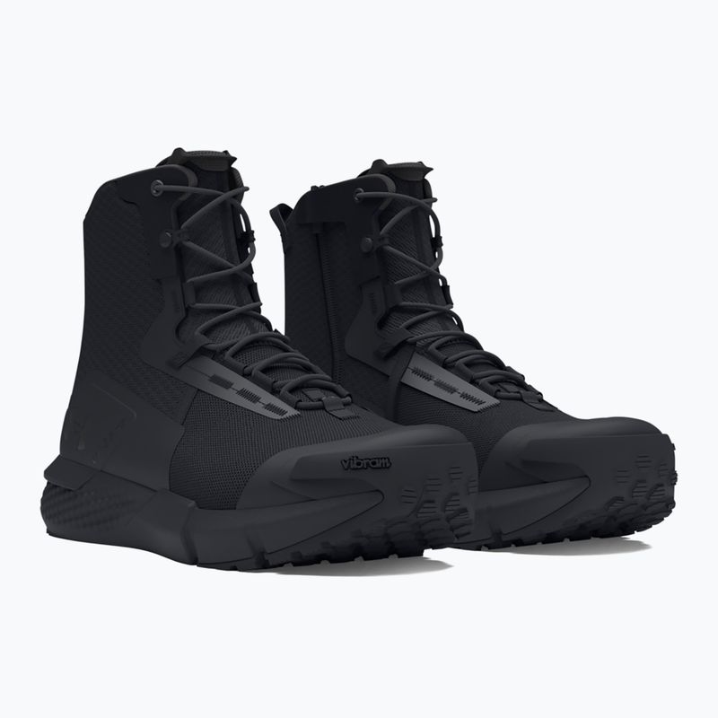 Buty taktyczne męskie Under Armour Charged Valsetz Zip black/black/jet gray 10