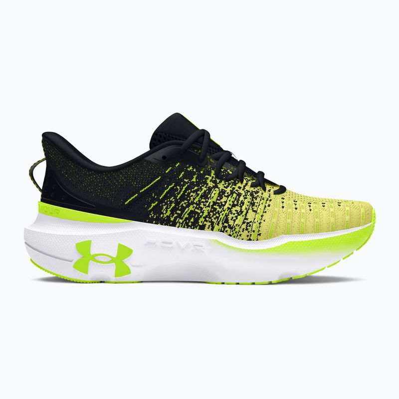 Buty do biegania damskie Under Armour Infinite Elite black/sonic yellow/high vis yellow 8