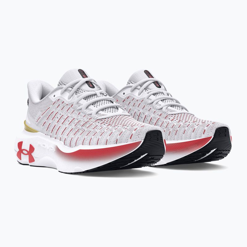 Buty do biegania damskie Under Armour Infinite Elite white/black/metallic gold 8