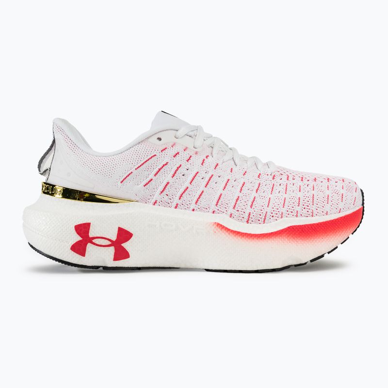 Buty do biegania damskie Under Armour Infinite Elite white/black/metallic gold 2