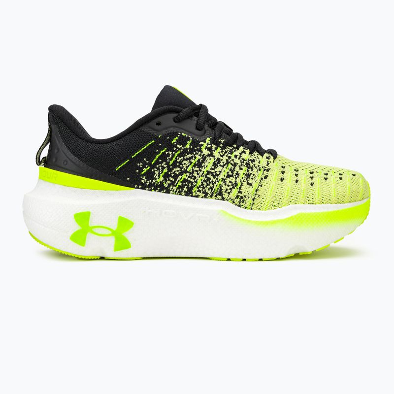 Buty do biegania damskie Under Armour Infinite Elite black/sonic yellow/high vis yellow 2