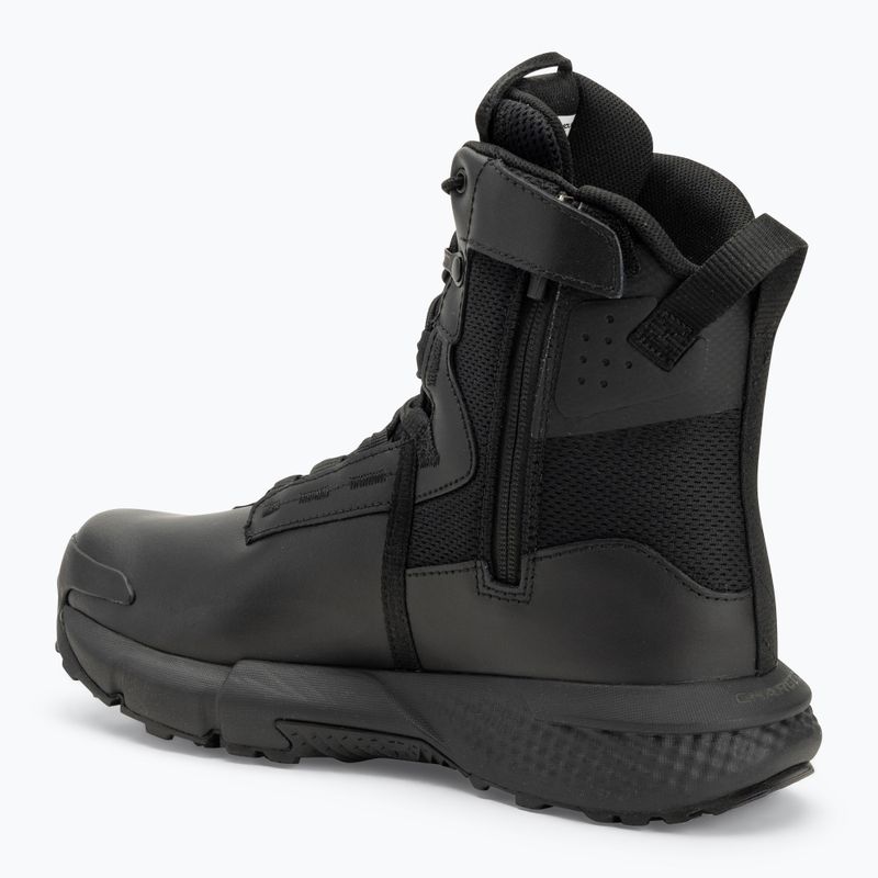 Buty taktyczne męskie Under Armour Charged Valsetz Waterfroof Zip black/black/jet gray 3