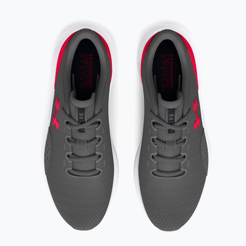Buty do biegania męskie Under Armour Charged Surge 4 castlerock/red/red 5
