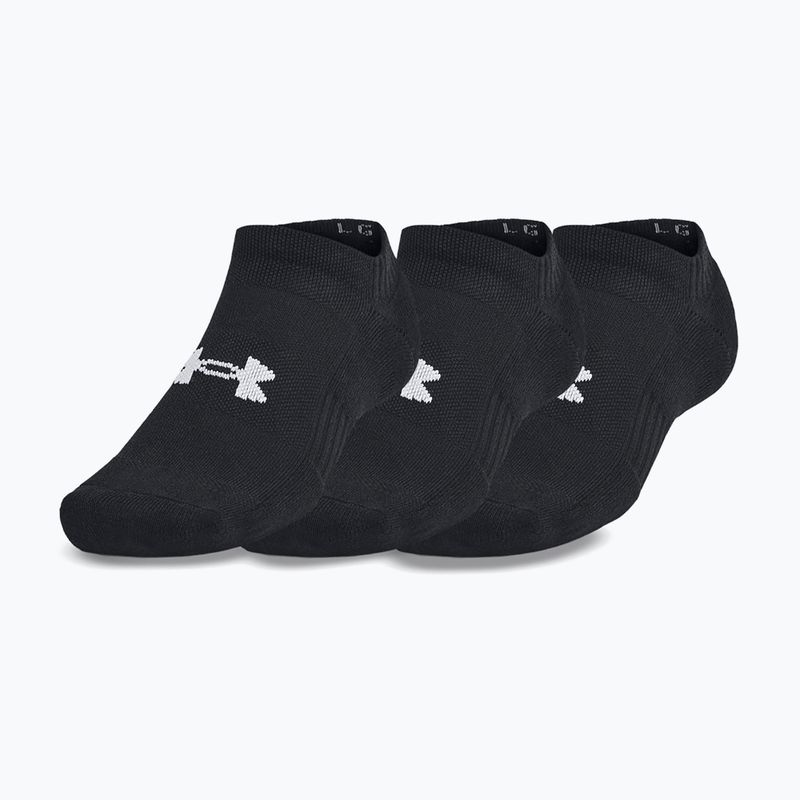 Skarpety Under Armour Training Cotton No Show 3 pary black/black/white 5