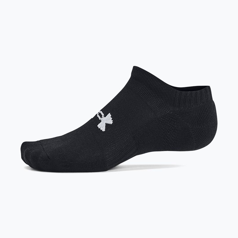 Skarpety Under Armour Training Cotton No Show 3 pary black/black/white 7