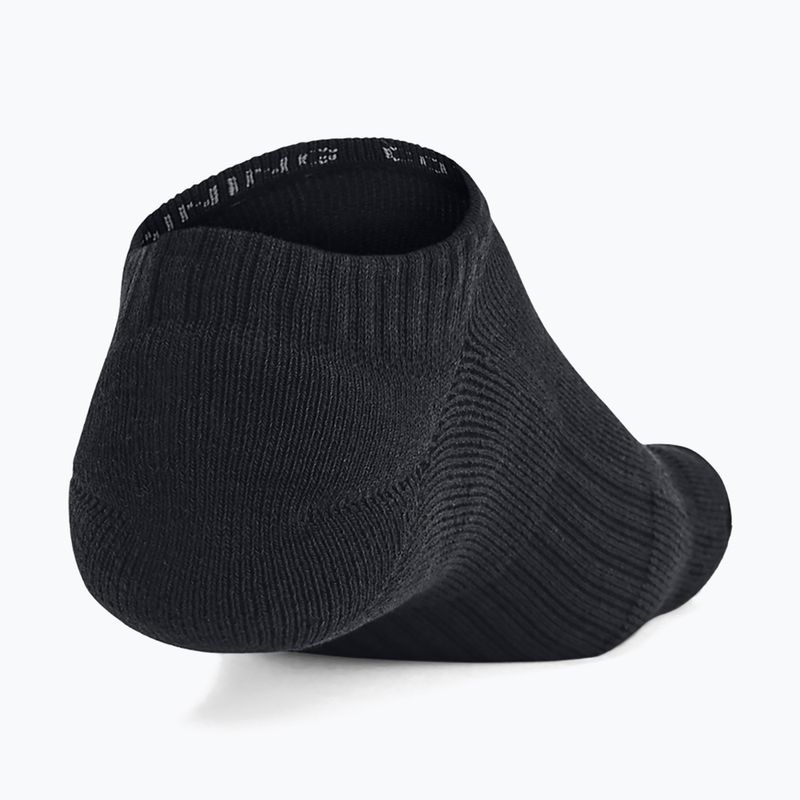 Skarpety Under Armour Training Cotton No Show 3 pary black/black/white 8