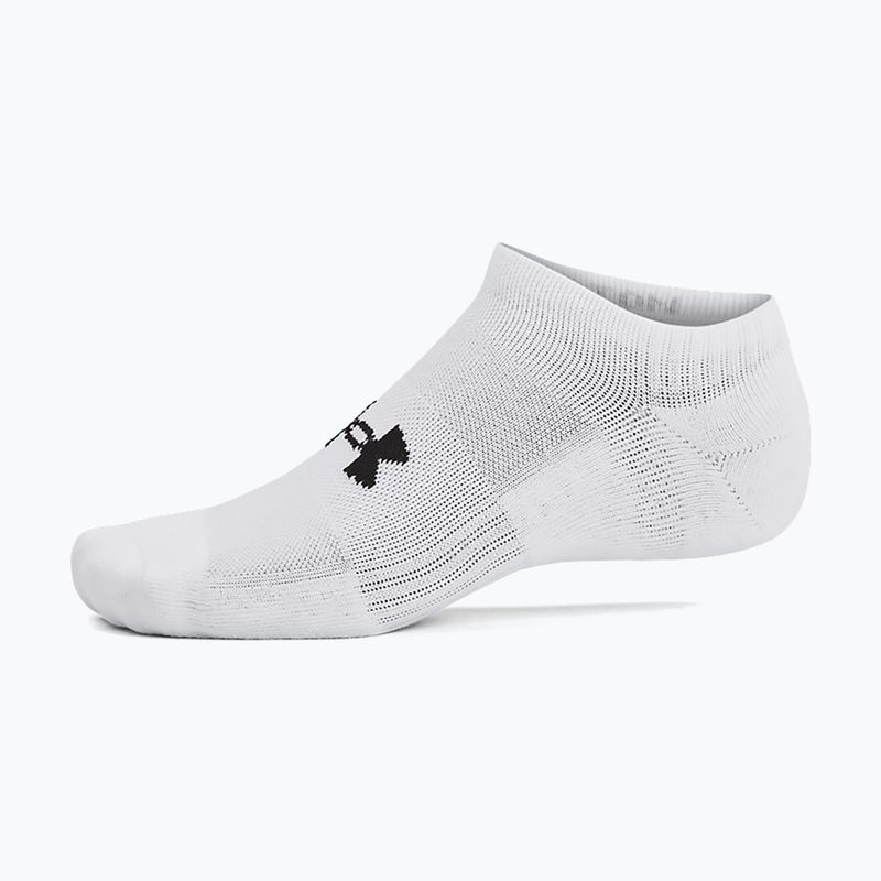 Skarpety Under Armour Training Cotton No Show 3 pary white/white/black 6