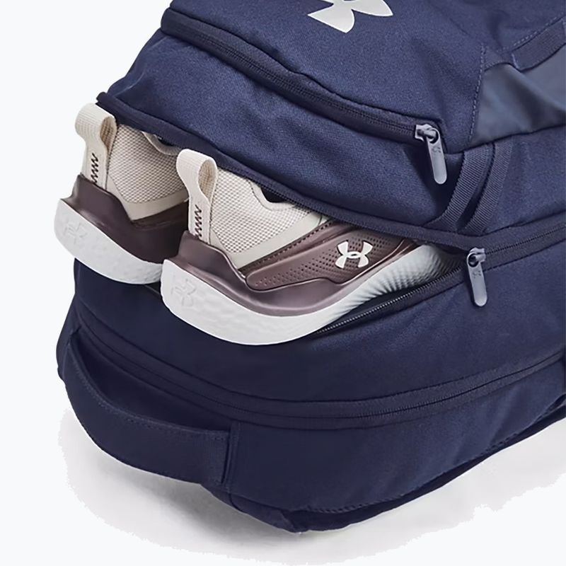 Plecak Under Armour Hustle 6.0 29 l midnight navy/midnight navy/metallic silver 5