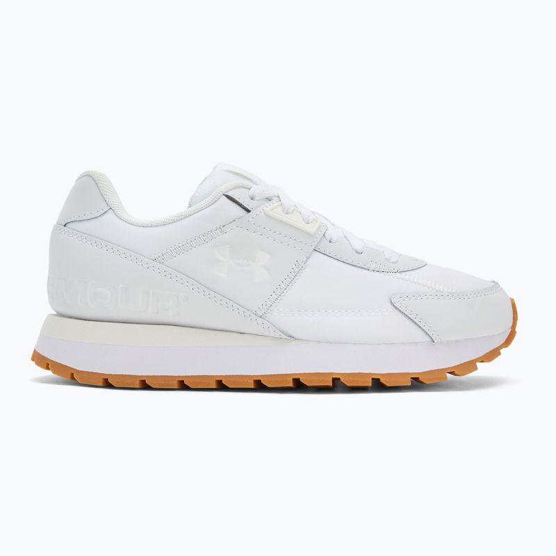 Buty treningowe damskie Under Armour Essential Runner white/white quartz/white quartz 2