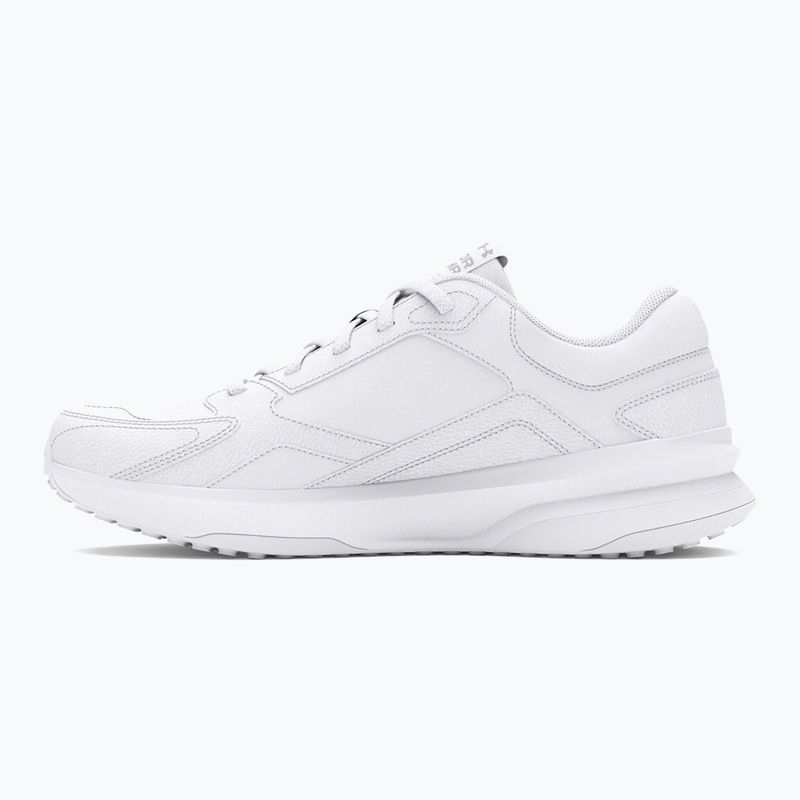 Buty treningowe damskie Under Armour Edge Leather white/white/white 2