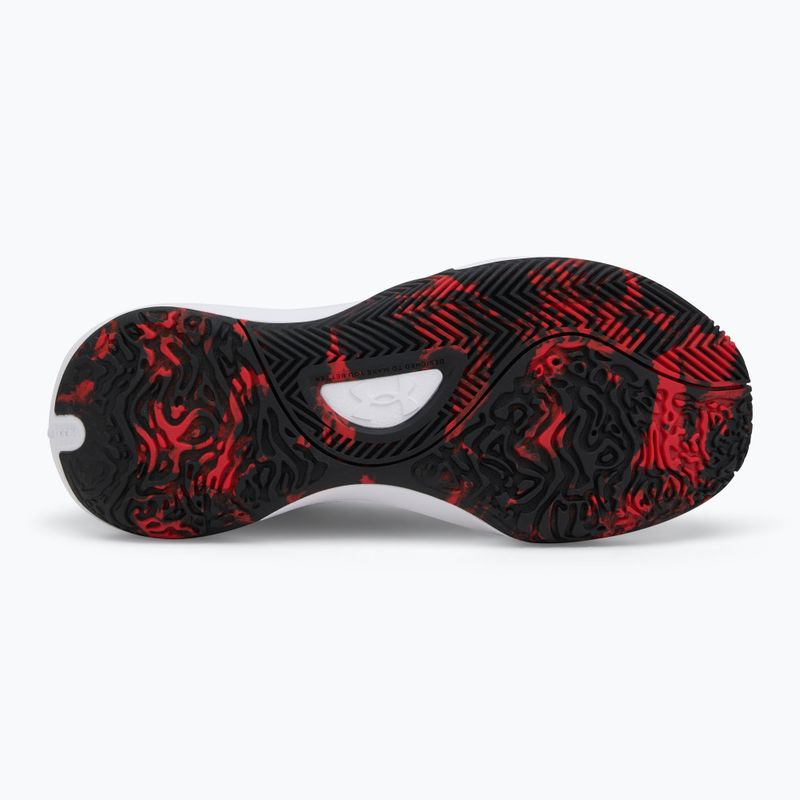 Buty do koszykówki Under Armour Lockdown 7 red/black/white 4