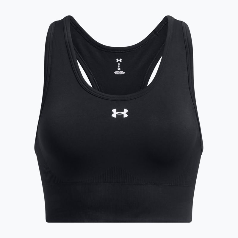 Biustonosz treningowy Under Armour Vanish Seamless Mid Branded black/white 3