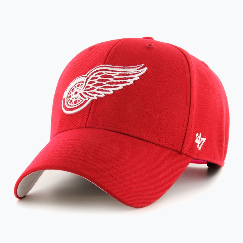Czapka z daszkiem 47 Brand NHL Detroit Red Wings Ballpark Snap MVP red