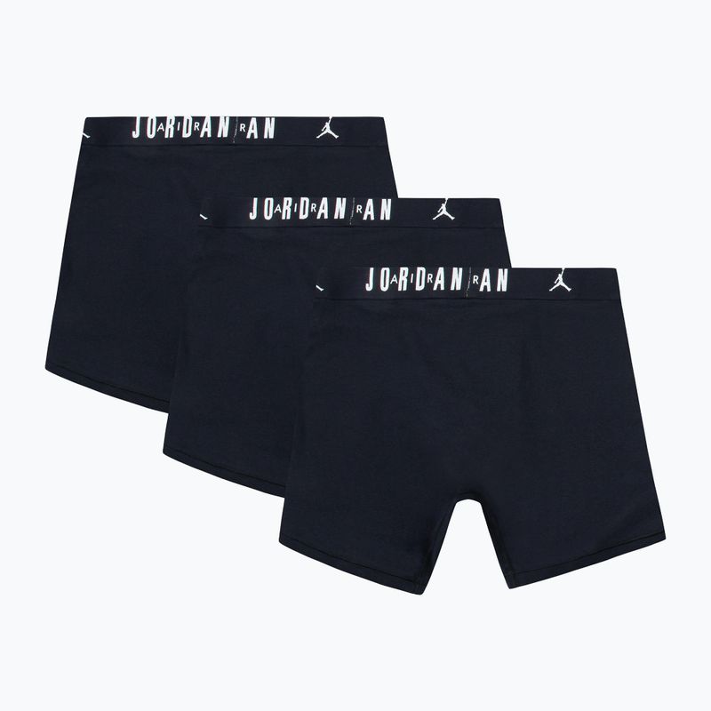 Bokserki męskie  Jordan JHM Flight Cotton Core 3 pary black 2