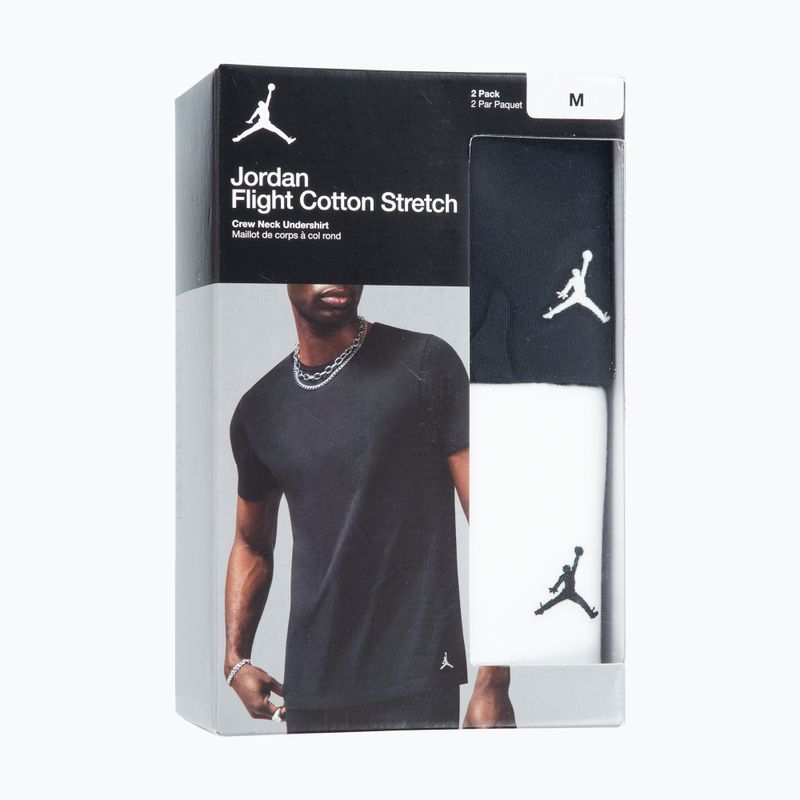 Koszulka męska Nike Jordan JHM Flight Base Tee 2 szt black/white 5