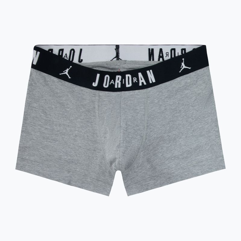 Bokserki męskie Nike Jrdan JHM Flight Cotton Trunk 3 pary gym red/black 5