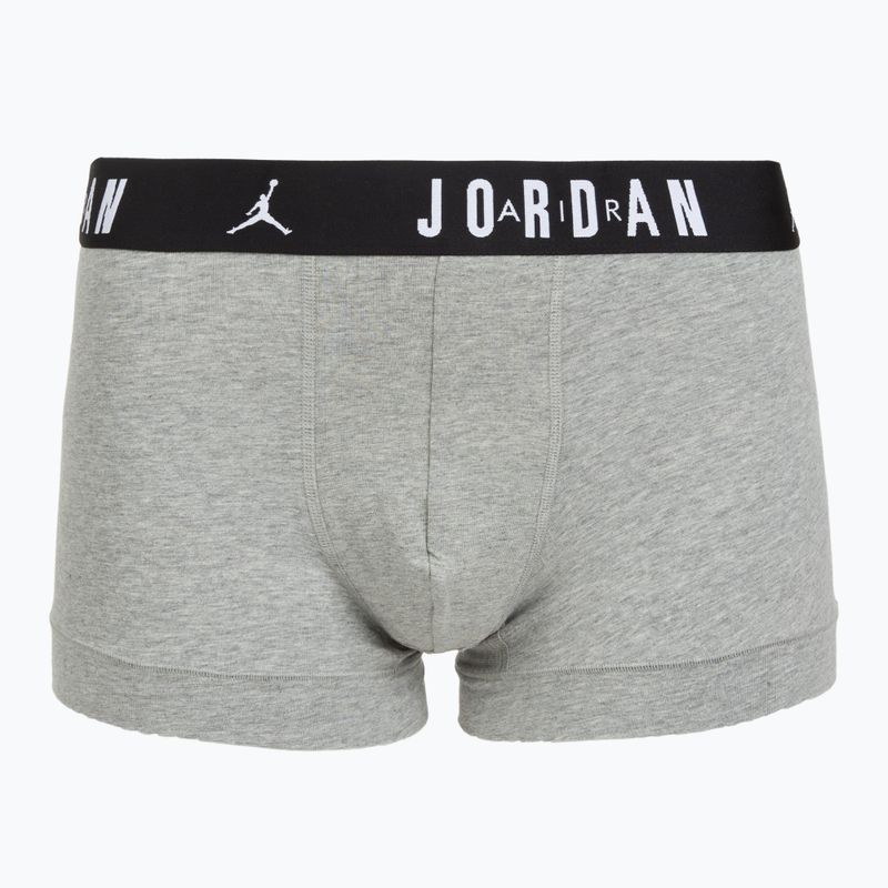 Bokserki męskie Nike Jordan JHM Flight Cotton Trunk 3 pary gym red/black 2