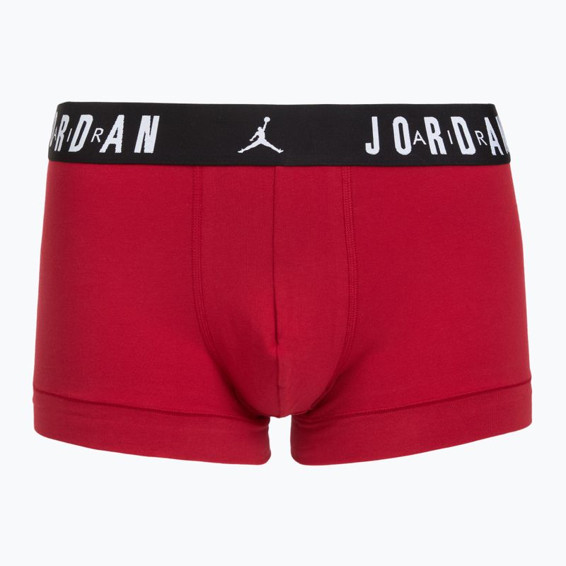 Bokserki męskie Nike Jordan JHM Flight Cotton Trunk 3 pary gym red/black 6