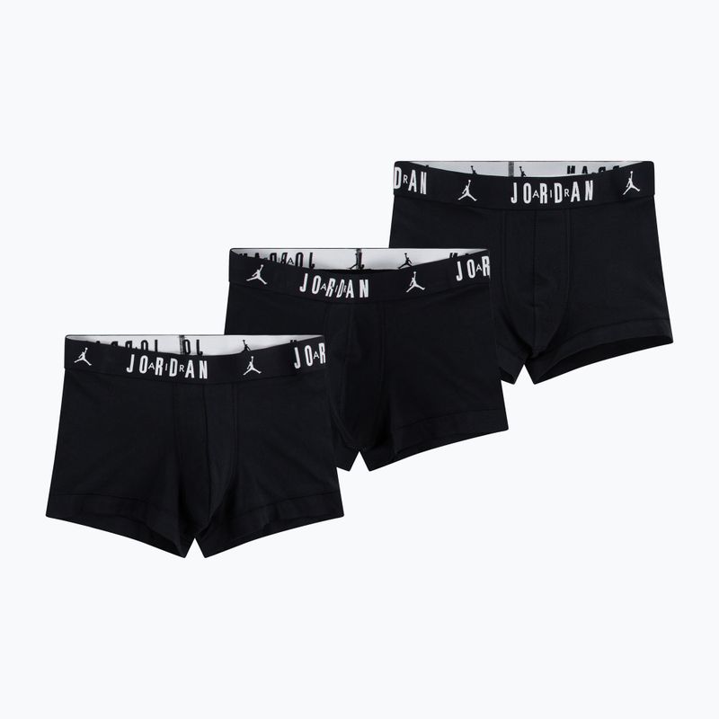 Bokserki męskie Nike Jordan JHM Flight Cotton Trunk 3 pary black